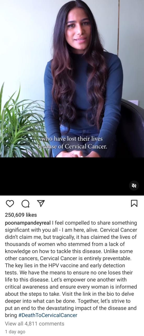 Actress and model faces harsh criticism after faking her death