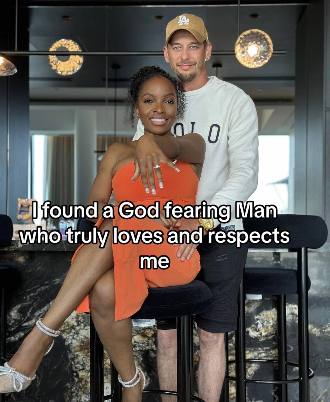 African woman thanks ex-husband who took her abroad where she found her soulmate (video)
