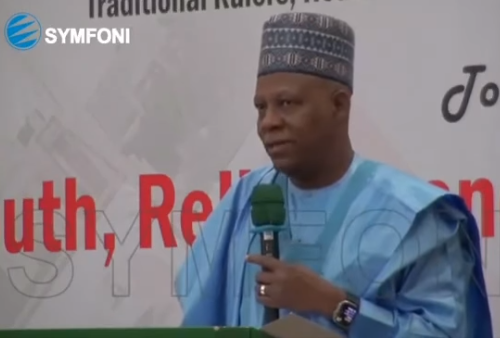 Clowns – VP Shettima knocks Nigerians laughing over depreciating value of the Naira against the dollar (video)