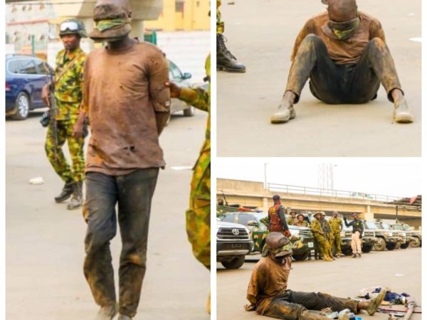 Nigerian Army arrests suspected kidnapper, Salisu Dangani after gun duel in Ekiti