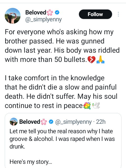A guy I know raped me while I was drunk - South African lady reveals why she hates partying and drinking alcohol as she shares her harrowing story