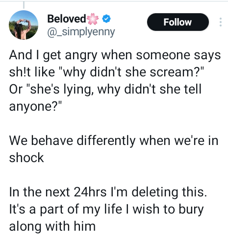 A guy I know raped me while I was drunk - South African lady reveals why she hates partying and drinking alcohol as she shares her harrowing story