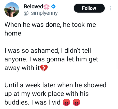 A guy I know raped me while I was drunk - South African lady reveals why she hates partying and drinking alcohol as she shares her harrowing story