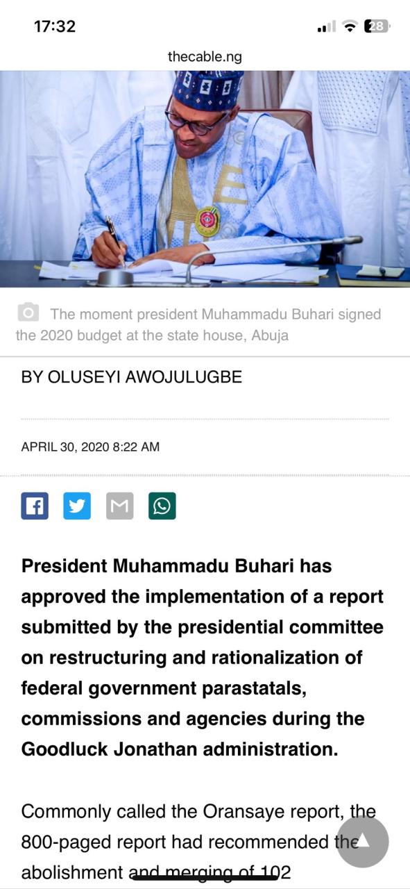 3 Nigerian presidents have implemented Oronaye report. We are jokers in this country - Arise TV