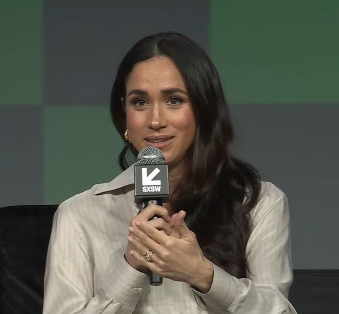 Meghan Markle says she ‘can’t understand women hating on women’ as she speaks during panel appearance