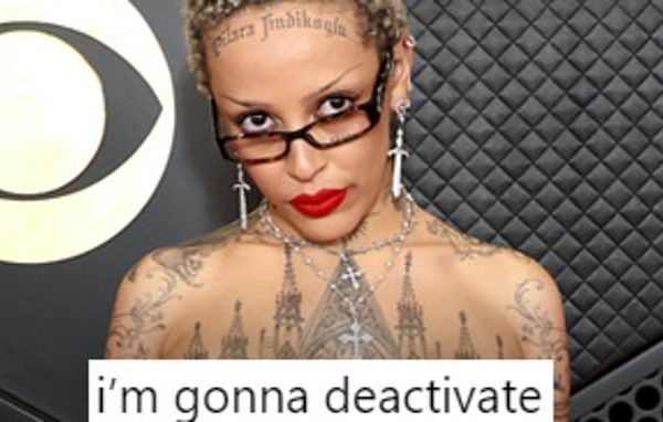 Singer Doja Cat deactivates Instagram account due to the way she is ‘spoken to’ and ‘treated’ on social media