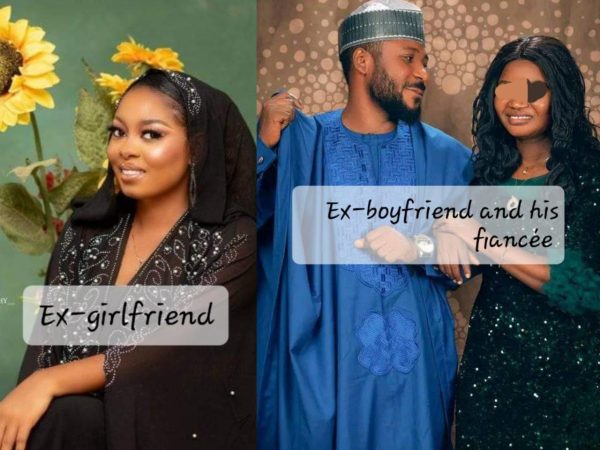 Woman curses her ex and his fiancee after he shared pre-wedding photos and tagged her