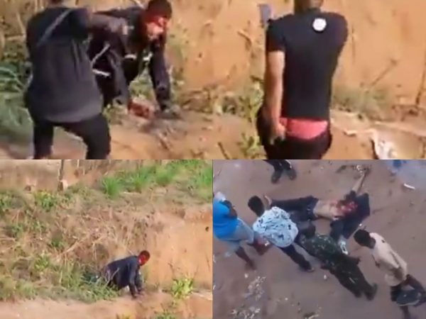 Final year ABSU student is chased down and shot dead by cultist in shocking attack caught on video