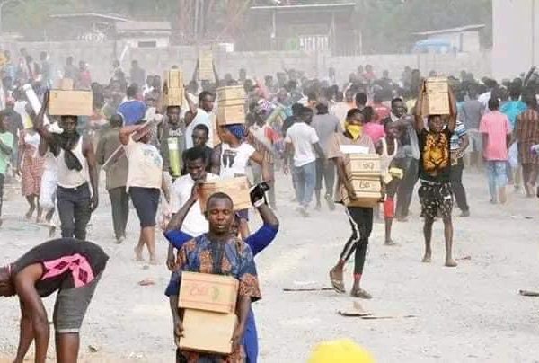 FCT residents loot NEMA warehouse over economic hardship