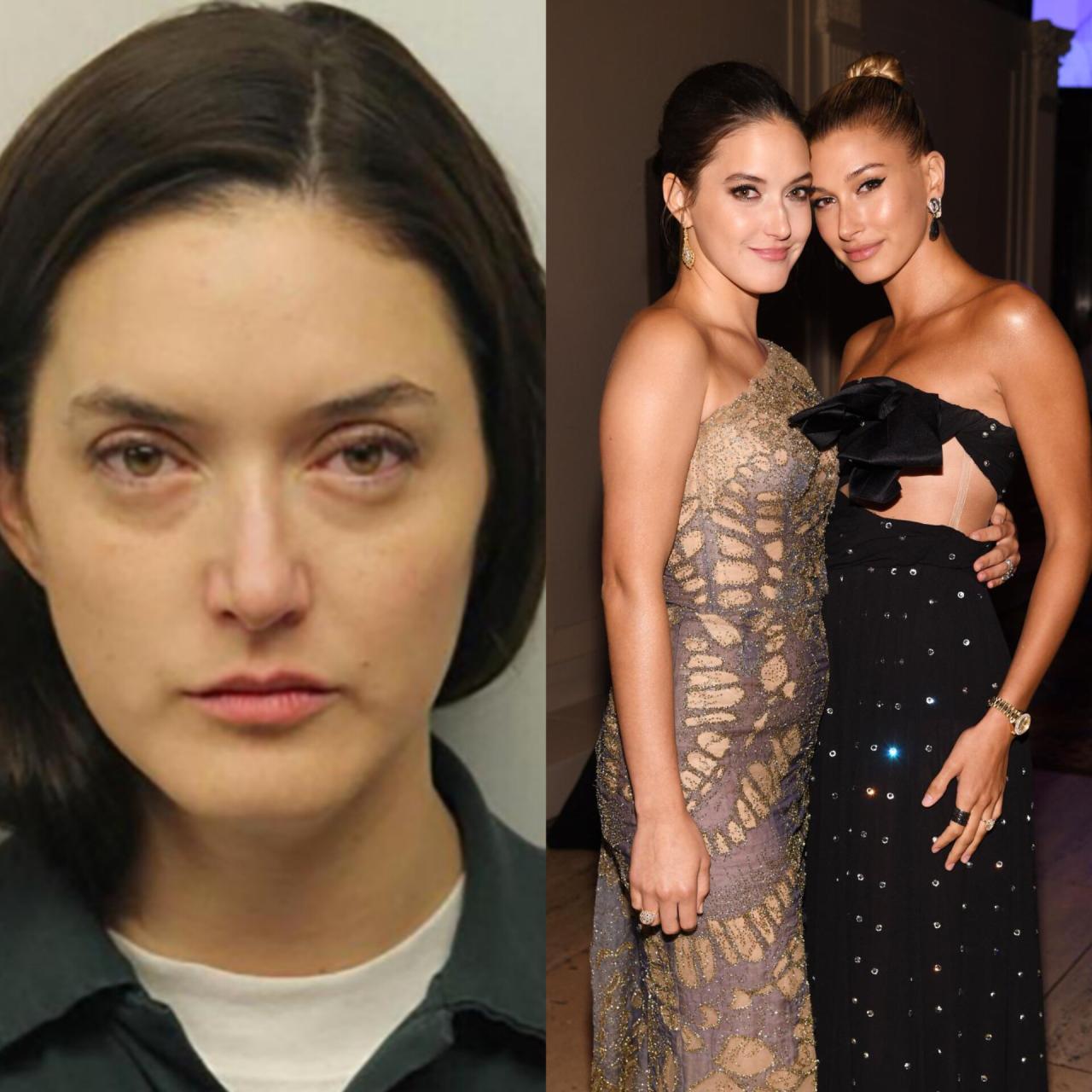 Hailey Beiber’s sister arrested for assault and battery after allegedly throwing used tampon at bartender