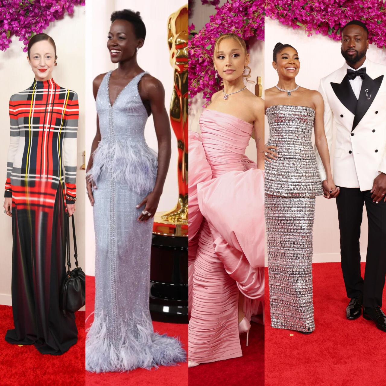Red carpet looks at the 2024 Oscars award