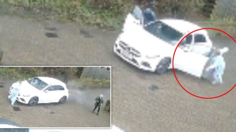 82-year-old Grandma ‘beats off’ car thieves who tried to steal daughter’s £30,000 Mercedes