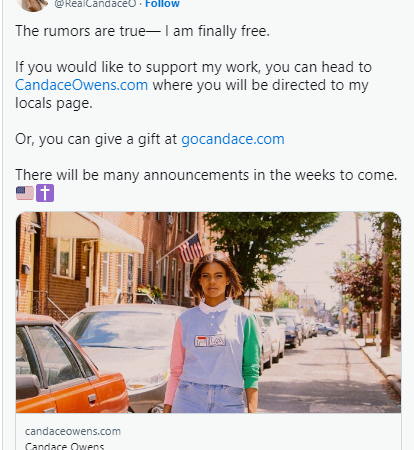 Candace Owens fired from Daily Wire for allegedly promoting Antisemitism