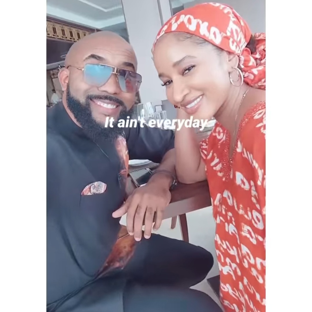 Adesua Etomi pens touching note to celebrate Banky W on his birthday