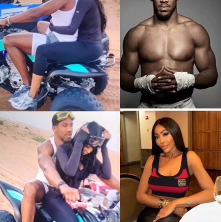 Is heavy weight boxer Anthony Joshua dating hair entrepreneur, Kika Osunde?
