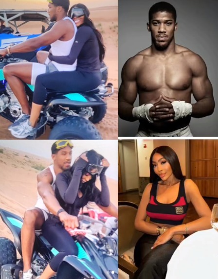 Is heavy weight boxer Anthony Joshua dating hair entrepreneur, Kika Osunde?