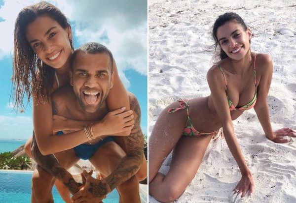 Jailed footballer, Dani Alves’ wife is slammed for saying she would ‘love’ to have her hair pulled and have s3x ‘against a wall’ a week after footballer was convicted of r@pe