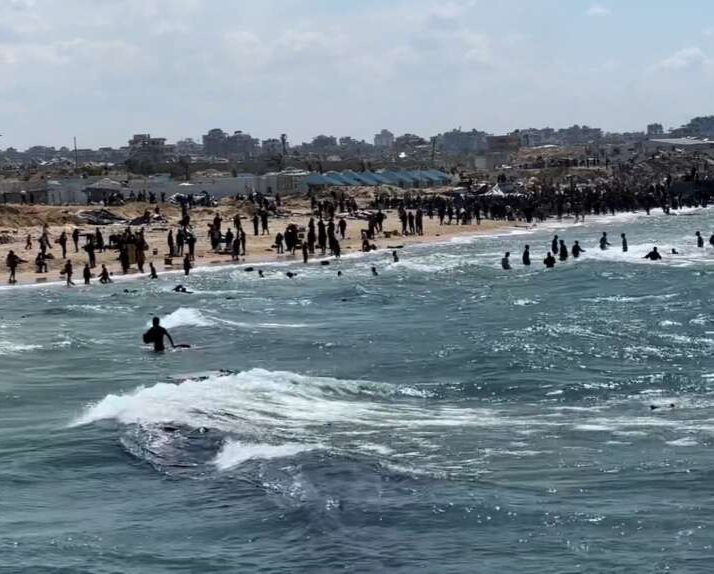 12 Palestinians drown trying to reach aid that fell into sea (video)