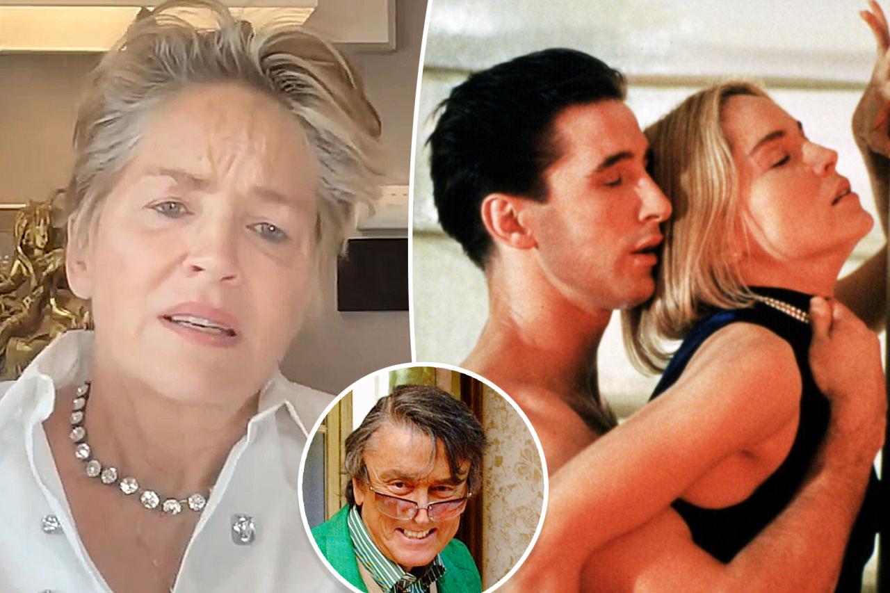 Actress Sharon Stone accusses late movie producer Robert Evans of pressuring her to sleep with Sliver co-star Billy Baldwin to make his performance’better’