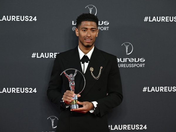 Jude Bellingham wins 2024 Laureus World Sports Breakthrough of the Year award