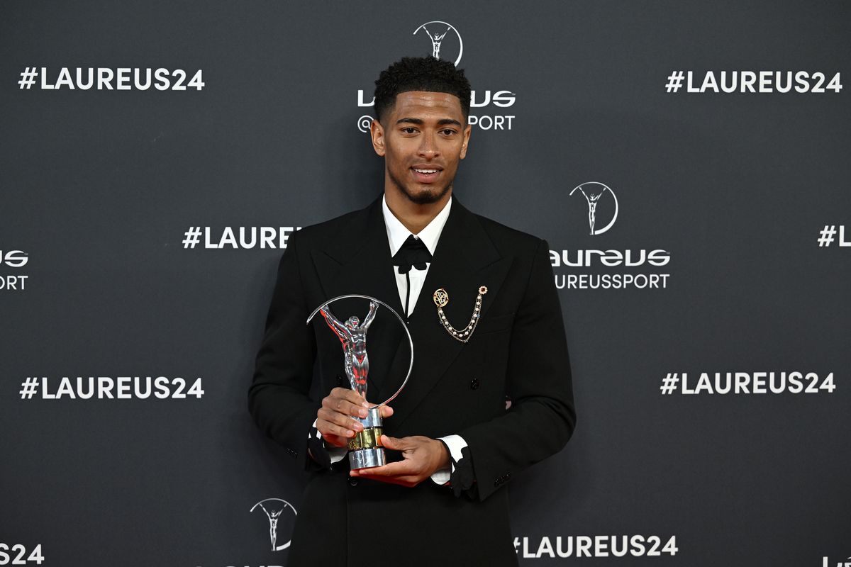 Jude Bellingham wins 2024 Laureus World Sports Breakthrough of the Year award