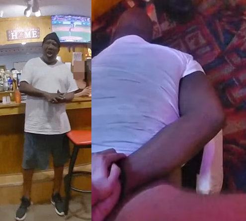 “I can’t breathe” Harrowing video shows handcuffed black man’s last words as police knelt on him before he died