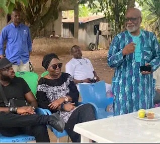 Former Ondo First Lady, Betty Akeredolu ‘Remarried’ By Ex-Governor’s Younger Brother, Wole Akeredolu