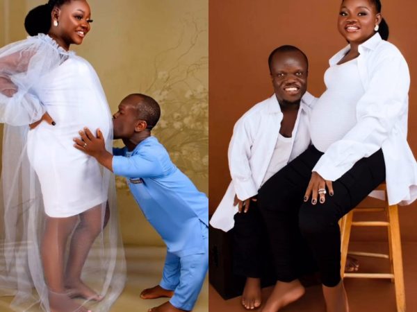 Actor Victor ‘Nkubi’ Nwaogu and wife Vivian welcome first child (video)