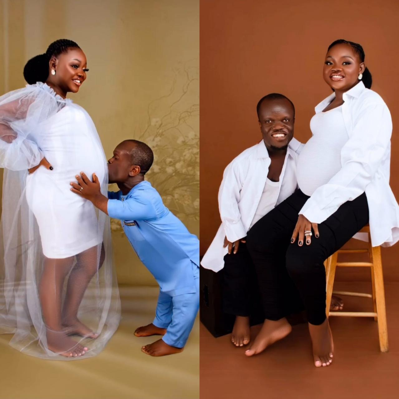Actor Victor ‘Nkubi’ Nwaogu and wife Vivian welcome first child (video)