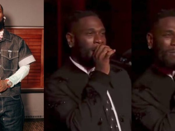 Moment Burna Boy Struggles to Read From the Teleprompter During Award Presentation