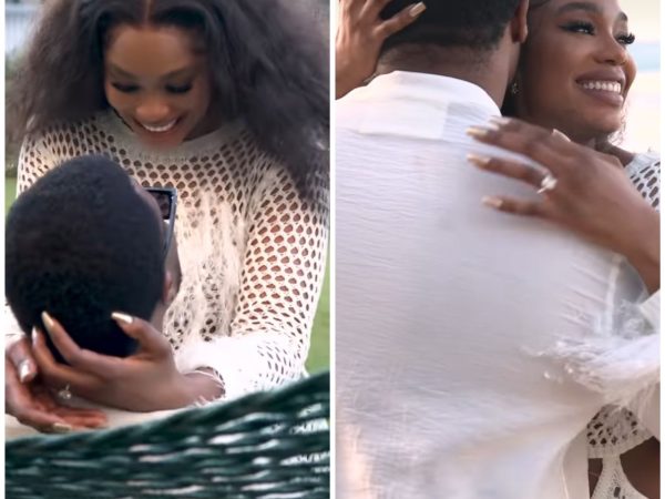 He is not someone’s husband – Actress Sharon Ooja replies trolls insinuating she hides her husband’s face because he is for another woman