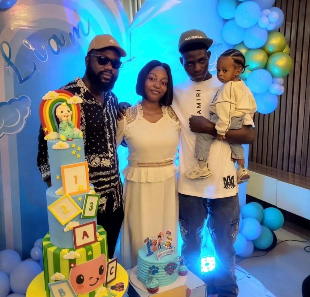Photos and video from late Mobad?s son, Liam?s 1st birthday celebration