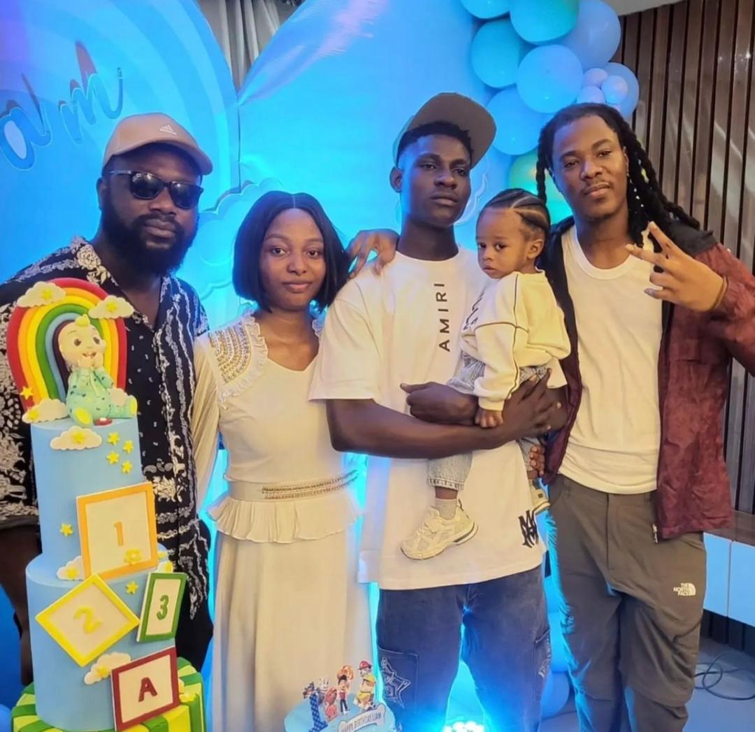 Photos and video from late Mobad?s son, Liam?s 1st birthday celebration