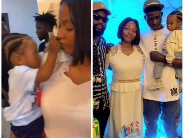 Photos and video from late Mobad’s son, Liam’s 1st birthday celebration