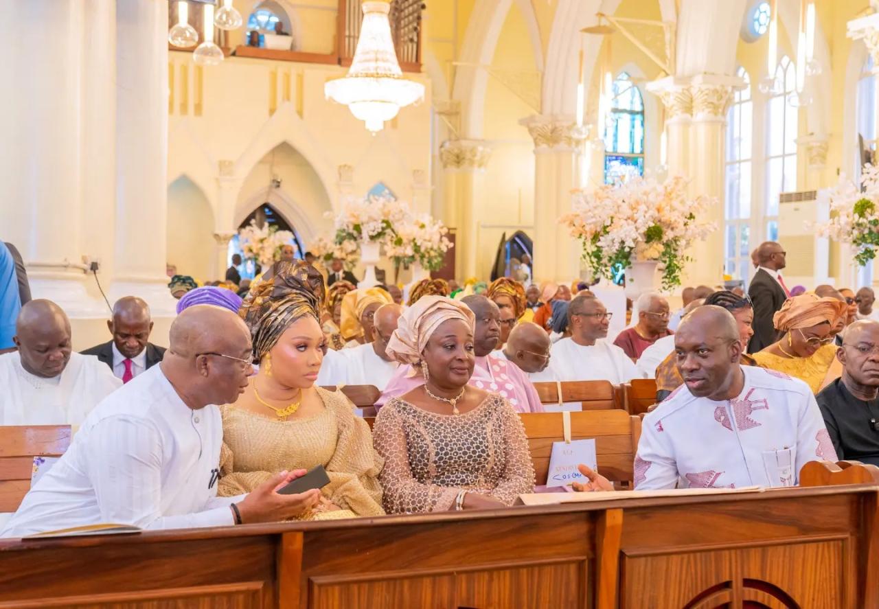 Oluremi Tinubu, Gov Abiodun, Gov Soludo, Gov Otti, Gov Adeleke, Gov Hope Uzodinma, others attend wedding of Governor Sanwo-Olu