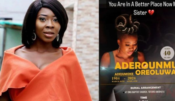 Nollywood actress, Aderounmu Adejumoke, dies at 40