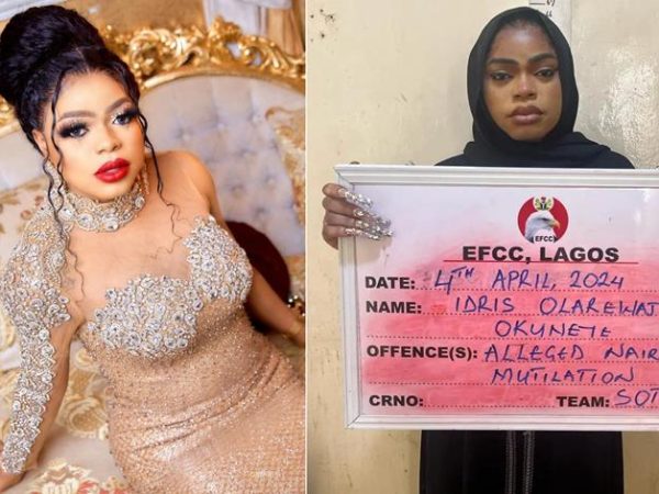 No VIP apartment for Bobrisky in prison. He is staying in a shared cell with other inmates – NCoS