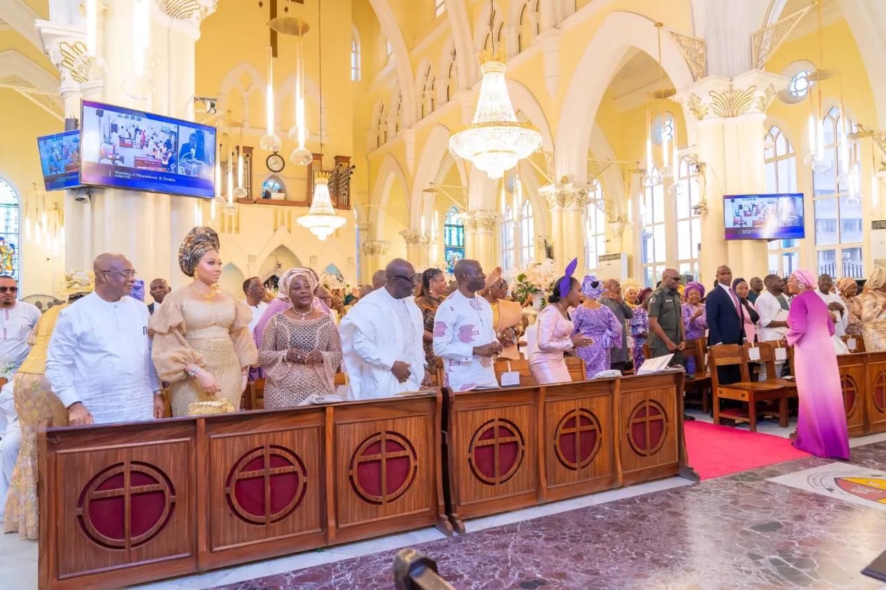 Oluremi Tinubu, Gov Abiodun, Gov Soludo, Gov Otti, Gov Adeleke, Gov Hope Uzodinma, others attend wedding of Governor Sanwo-Olu