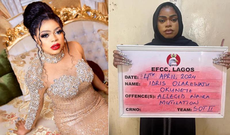 Bobrisky identifies as male in court as judge gives reason for his sentencing