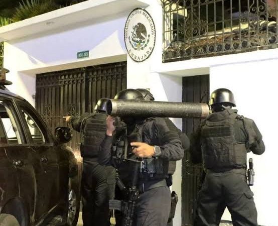 ‘Outrage against international law’- Mexico breaks diplomatic ties with Ecuador after police raid embassy to arrest former Vice president