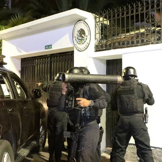‘Outrage against international law’- Mexico breaks diplomatic ties with Ecuador after police raid embassy to arrest former Vice president