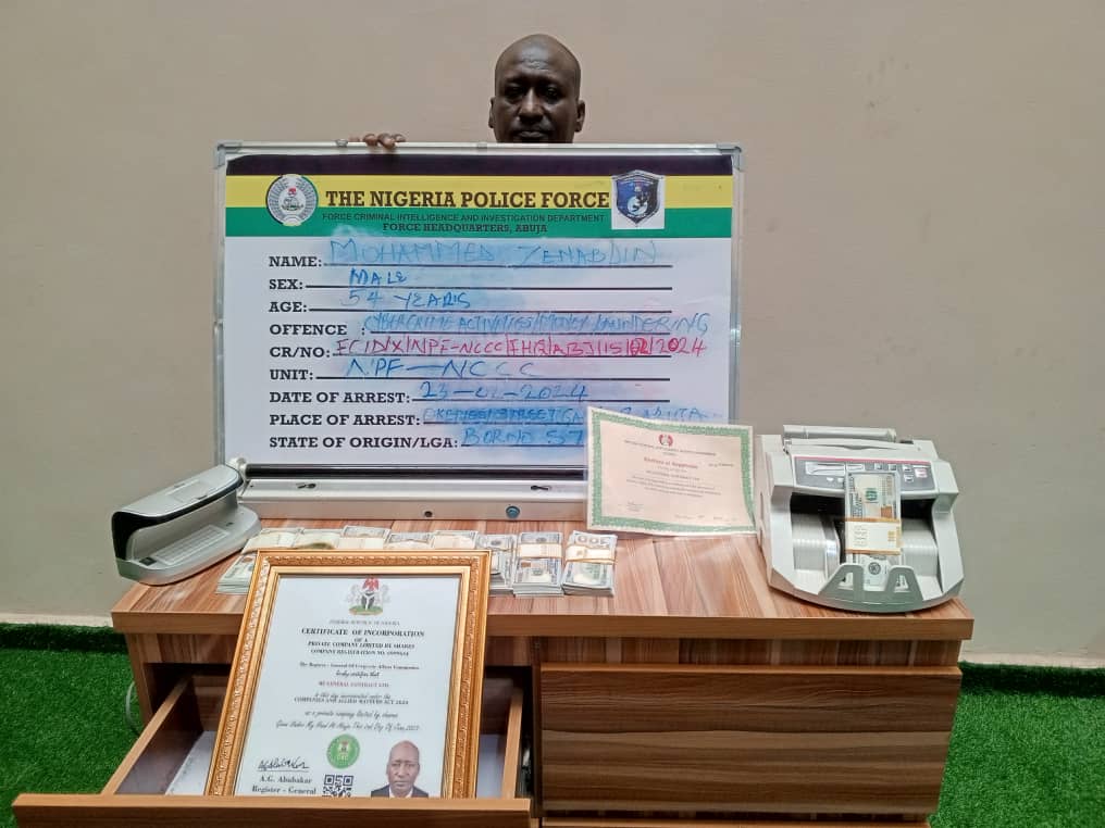 Suspect arrested with fake 0,000 notes in Abuja