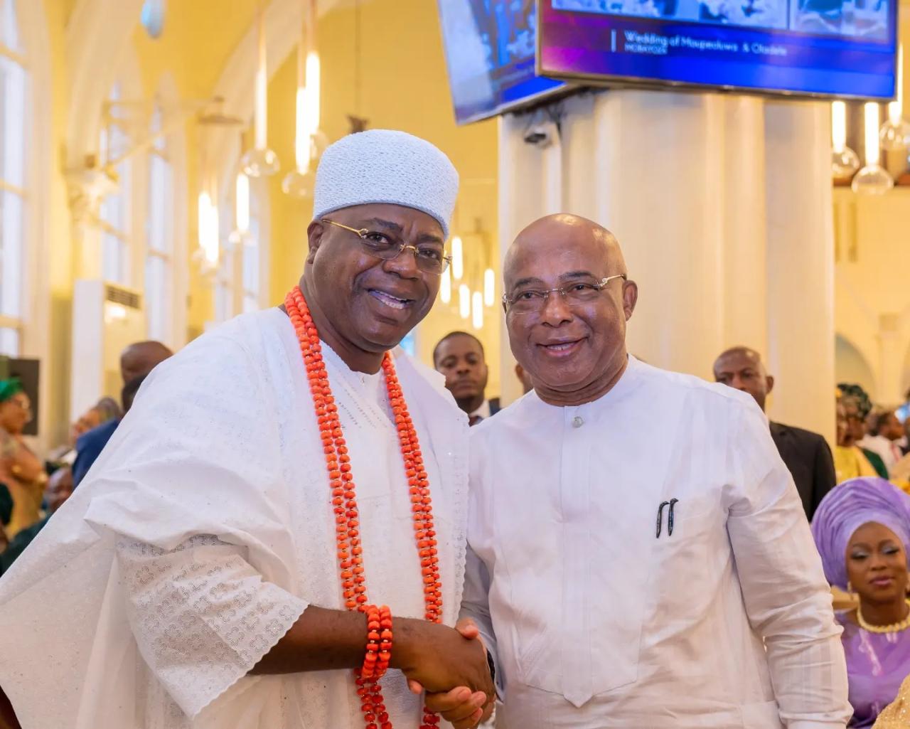Oluremi Tinubu, Gov Abiodun, Gov Soludo, Gov Otti, Gov Adeleke, Gov Hope Uzodinma, others attend wedding of Governor Sanwo-Olu