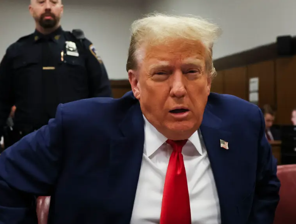 Trump fined $1,000 for gag order violation again in ‘hush money’ case as judge warns of possible jail time