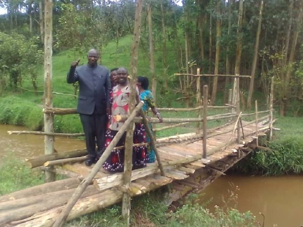 “Shame on you” Ugandan Senator gets called out after proudly showing off bridge he constructed for his constituents