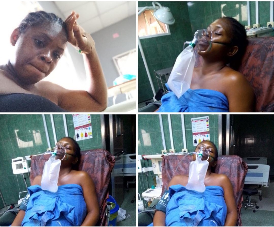 New mum claims her husband beat her during pregnancy and he’s a cultist; shares chats with her husband’s sister who eventually paid for her CS to prove her claims