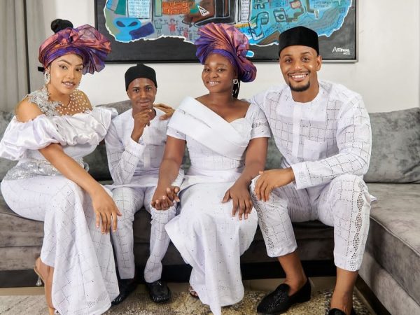“The most important thing in the world is family & love,” Alexx Ekubo writes as he shows off his family