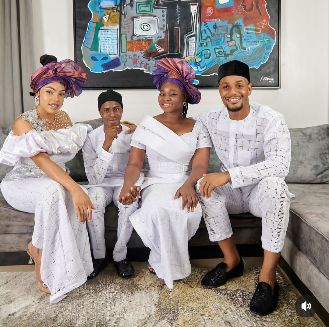 “The most important thing in the world is family & love,” Alexx Ekubo writes as he shows off his family