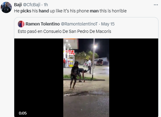 Man calmly picks his severed hand from the ground after machete fight that was caught on camera (video)