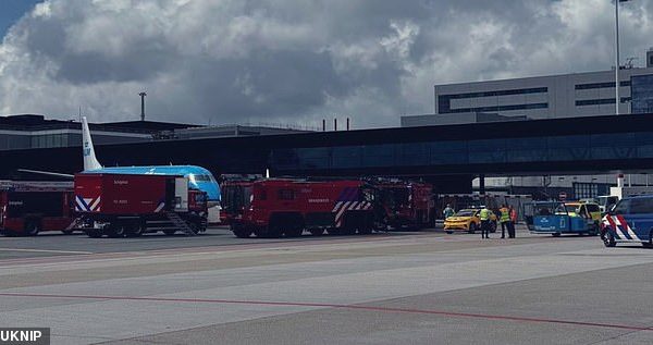 One killed after falling into KLM passenger plane engine